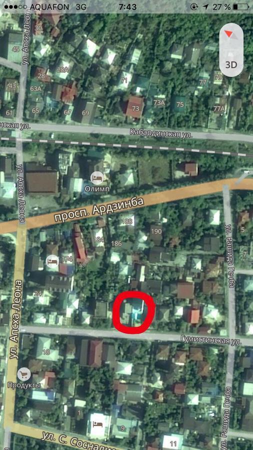 Emiliya Guest House Gagra Ngoại thất bức ảnh